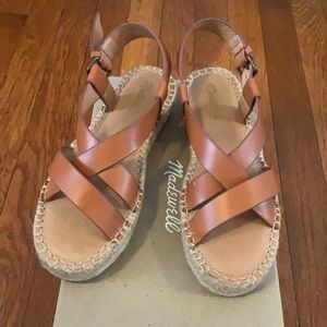 Madewell The Malia Espadrille Sandal